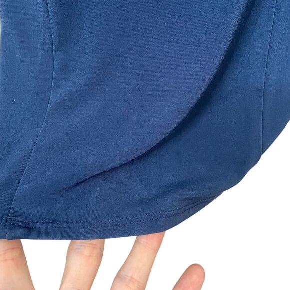 Katie May Mojave Gown Maxi Dress One Shoulder Prom Party Formal Gala Blue XS - Picture 10 of 14